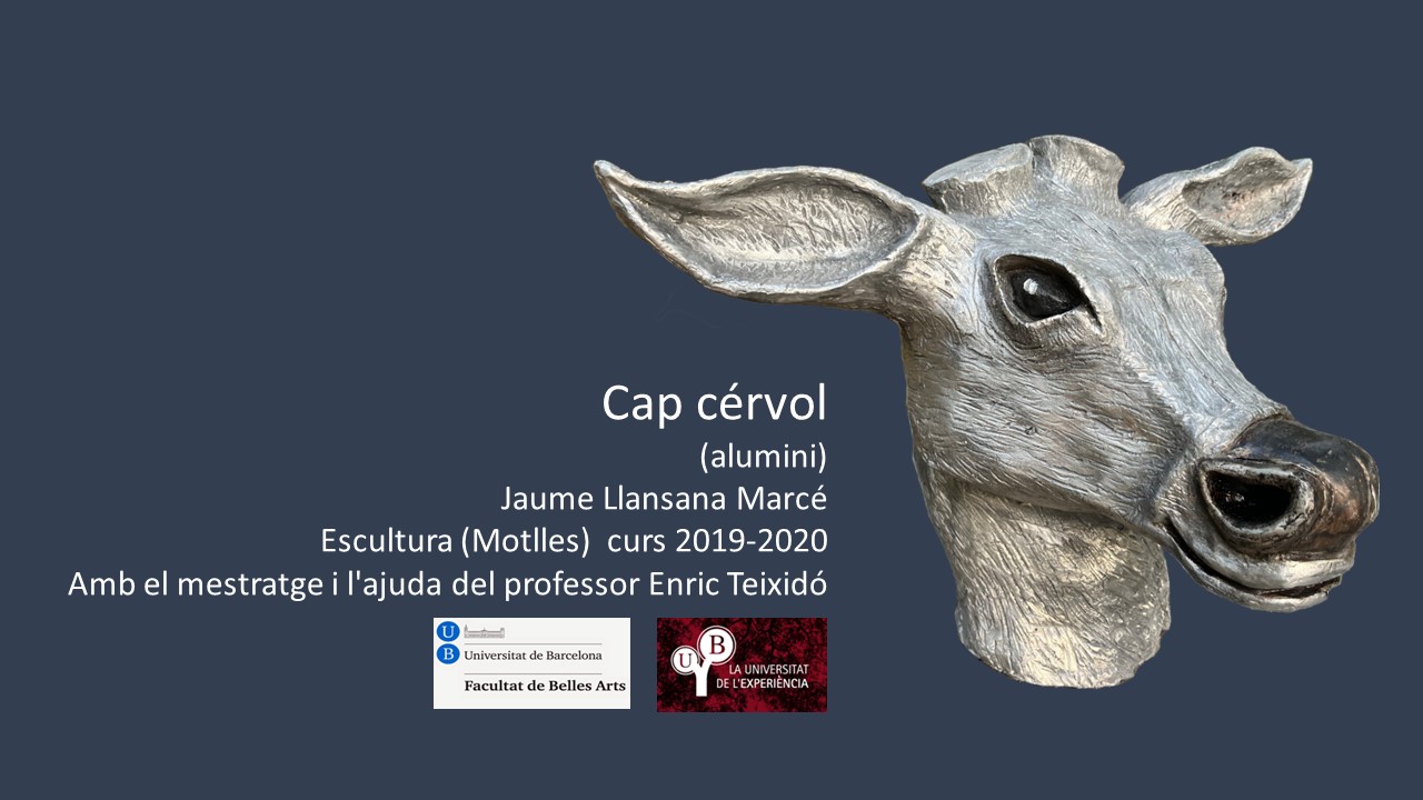 'Cérvol metàl·lic' by Jaume Llansana